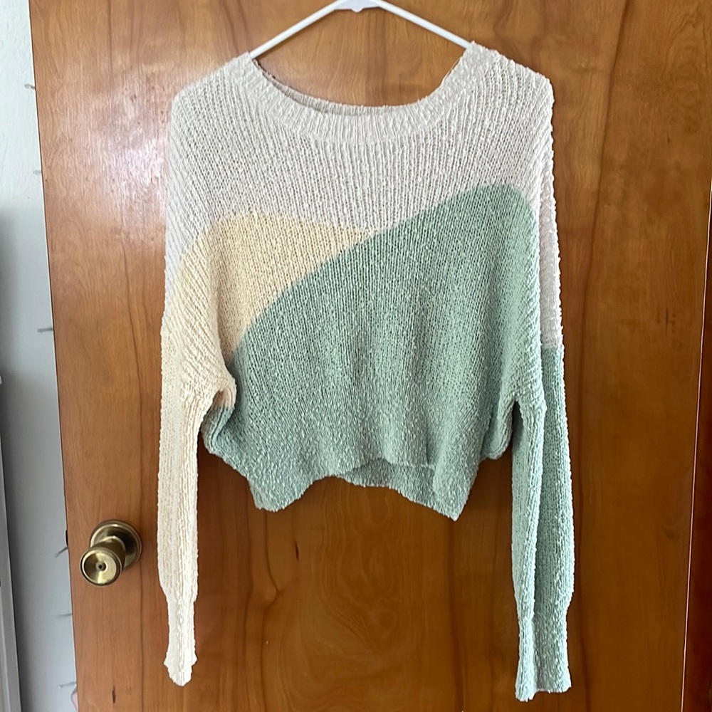 cropped sweater